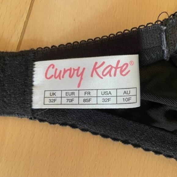 Curvy Kate Dita Plunge Bra - Size 32F - New With Tags - Picture 6 of 6